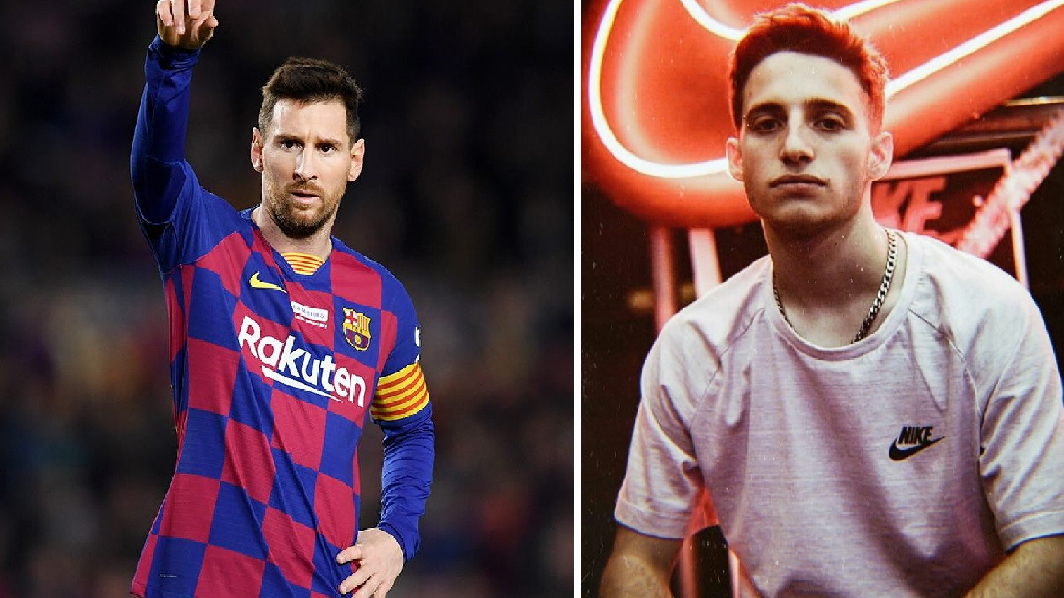 subject Peregrination Beverage Lio Messi y Wos, un solo corazón | El Equipo Deportea