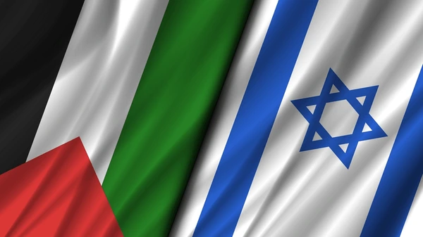 vector-wavy-flags-palestine-israel-600nw-2372132009