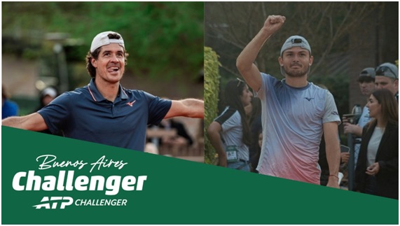 Mena Barrena Facundo Mena y Alex Barrena en el Challenger de Buenos Aires