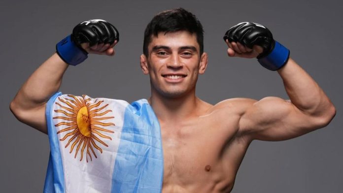 Kevin Vallejos, promesa argentina de UFC.